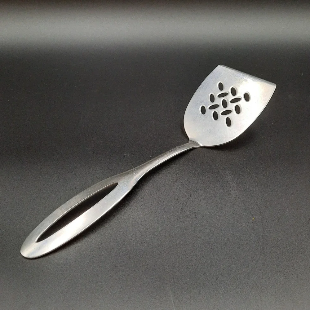 Bran Kitchen Utensil Spatula Server Stainless Steel Serving Tool‎